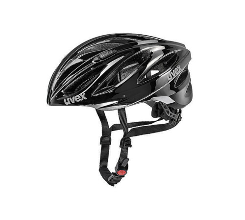 Kask rowerowy UVEX Boss Race M 52-56cm czarny połysk Kask rowerowy UVEX Boss Race M 52-56cm czarny połysk