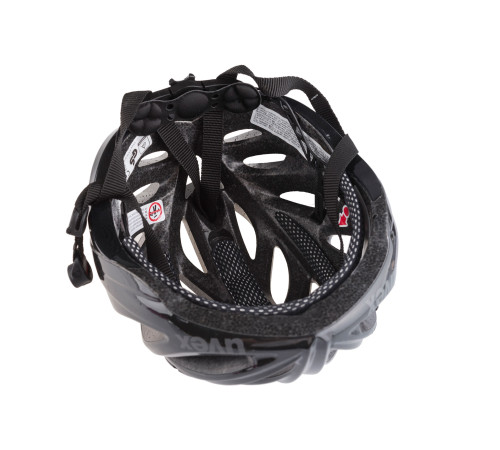 Kask rowerowy UVEX Boss Race M 52-56cm czarny połysk Kask rowerowy UVEX Boss Race M 52-56cm czarny połysk