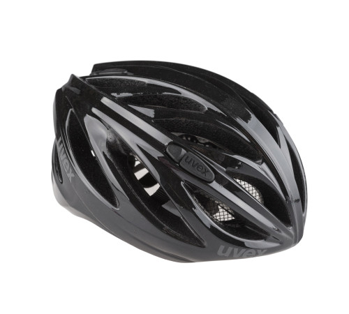 Kask rowerowy UVEX Boss Race M 52-56cm czarny połysk Kask rowerowy UVEX Boss Race M 52-56cm czarny połysk