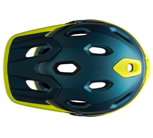 Шолом BELL SUPER DH MIPS SPHERICAL full face L(58-62cm) синій hi-viz