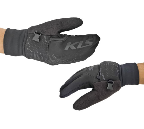 Зимові рукавички KELLYS WINTER CAPE L, чорні Зимові рукавички KELLYS WINTER CAPE L, чорні