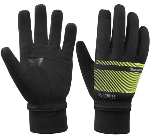 Рукавиці Shimano Infinium Primaloft XL чорно-салатові Рукавиці Shimano Infinium Primaloft XL чорно-салатові