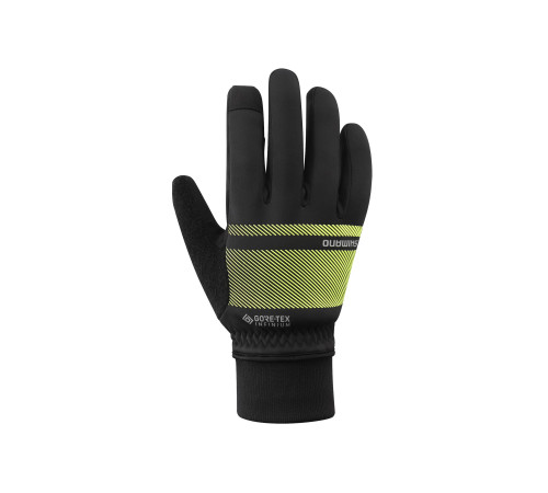 Рукавиці Shimano Infinium Primaloft XL чорно-салатові Рукавиці Shimano Infinium Primaloft XL чорно-салатові