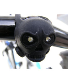 Ліхтар SKULL 2LED  + батарейки