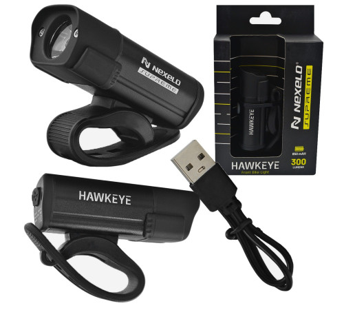 Передній ліхтар Nexelo Supreme - Hawkeye, 850mAh Передній ліхтар Nexelo Supreme - Hawkeye, 850mAh