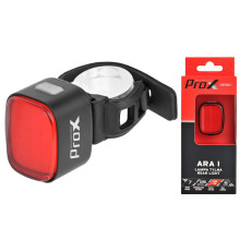 Велосипедна фара задня / PROX ARA I COB LED 50Lm, 400 mAh, USB-C, MEMORY MODE 