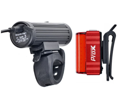 Ліхтар PROX HAMAL SET 600Lm + ZETA S 80Lm USB,