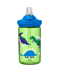 Пляшка Butelka CamelBak Eddy+ Kids 400ml зелена з динозавром