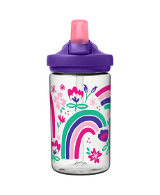 Пляшка CamelBak Eddy+ Kids 400ml веселка та квіти