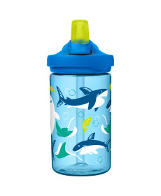 Пляшка CamelBak Eddy+ Kids 400ml блакитні акули