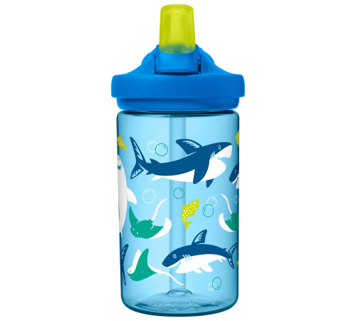 Пляшка CamelBak Eddy+ Kids 400ml блакитні акули