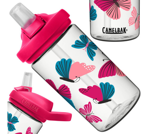 Пляшка CamelBak Eddy+ Kids 400ml метелики