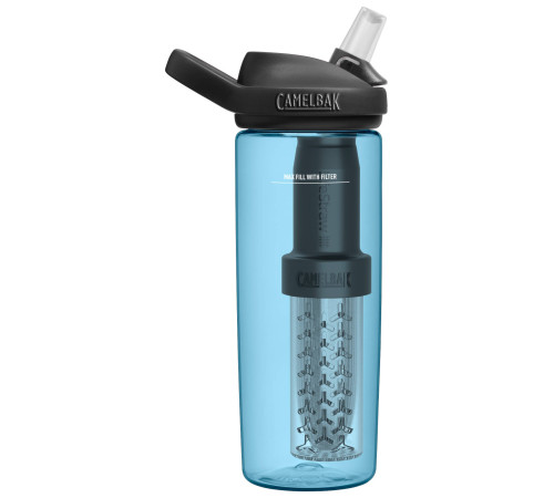 Пляшка CamelBak eddy+ LifeStraw 600ml голуба