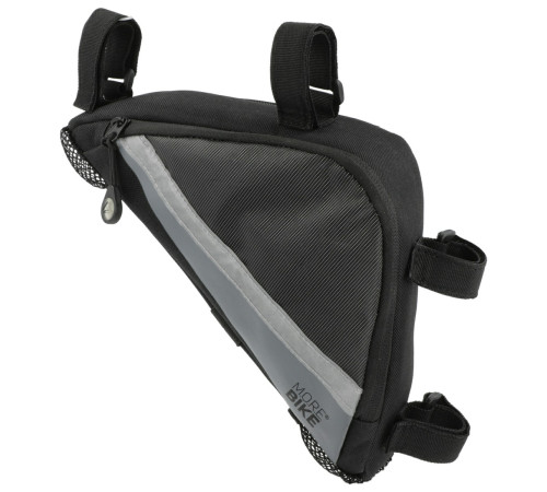Сумка Трикутна на раму MERIDA SMART T-BAG III Чорно-Сіра Сумка Трикутна на раму MERIDA SMART T-BAG III Чорно-Сіра