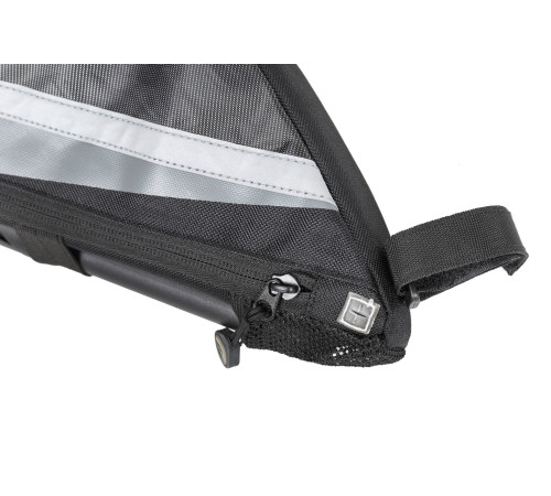 Сумка Трикутна на раму MERIDA SMART T-BAG III Чорно-Сіра Сумка Трикутна на раму MERIDA SMART T-BAG III Чорно-Сіра