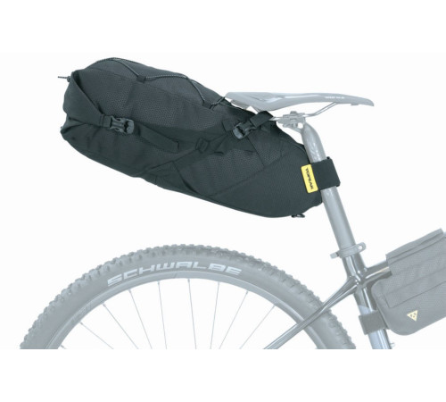 Сумка під сідло велосипеда TOPEAK LOADER BACKLOADER 10L - чорна Сумка під сідло велосипеда TOPEAK LOADER BACKLOADER 10L - чорна