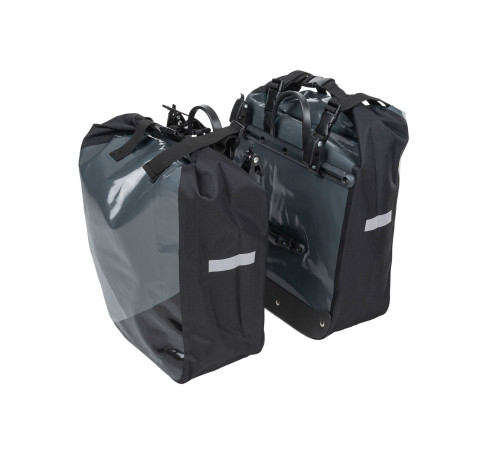 Сумка на багажник MERIDA WATERPROOF PANNIER II 2x30L сіра Сумка на багажник MERIDA WATERPROOF PANNIER II 2x30L сіра