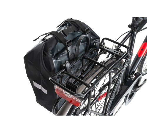 Сумка на багажник MERIDA WATERPROOF PANNIER II 2x30L сіра Сумка на багажник MERIDA WATERPROOF PANNIER II 2x30L сіра