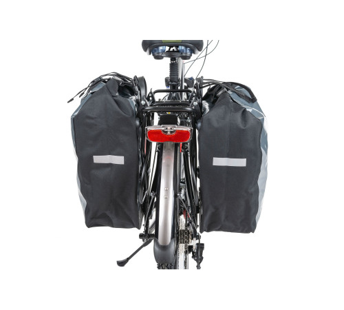 Сумка на багажник MERIDA WATERPROOF PANNIER II 2x30L сіра Сумка на багажник MERIDA WATERPROOF PANNIER II 2x30L сіра
