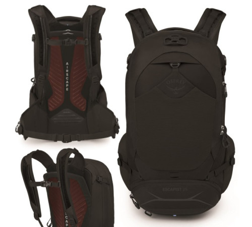 Plecak OSPREY ESCAPIST 25 czarny 25L(M/L) Plecak OSPREY ESCAPIST 25 czarny 25L(M/L)
