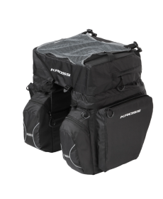 Сумка на багажник KROSS ROAMER TRIPLE REAR BAG , чорна