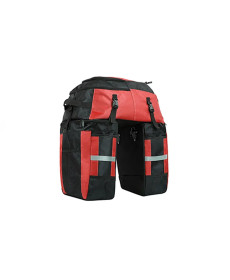 Велобаул 3-в-1 Rhinowalk E20655 70 л, червоний