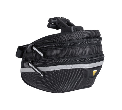 Сумка велосипедна під сидіння Topeak Wedge Pack Ii W/Fixer чорна T-TC2273B Сумка велосипедна під сидіння Topeak Wedge Pack Ii W/Fixer чорна T-TC2273B