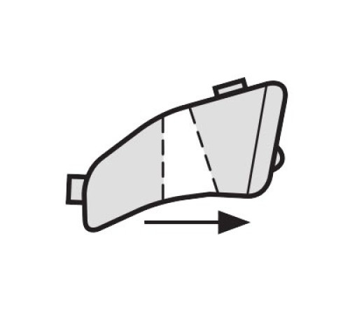 Велосумка під сідло TOPEAK AERO WEDGE PACK Medium - чорна Велосумка під сідло TOPEAK AERO WEDGE PACK Medium - чорна