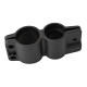 Велозамок U-LOCK на ключ TonyON TY30112x195x245мм + ручка,чорний