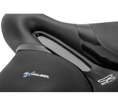 Велосипедне сідло SELLE ROYAL RESPIRO SOFT RELAXED 90 градусів гель + еластомери унісекс