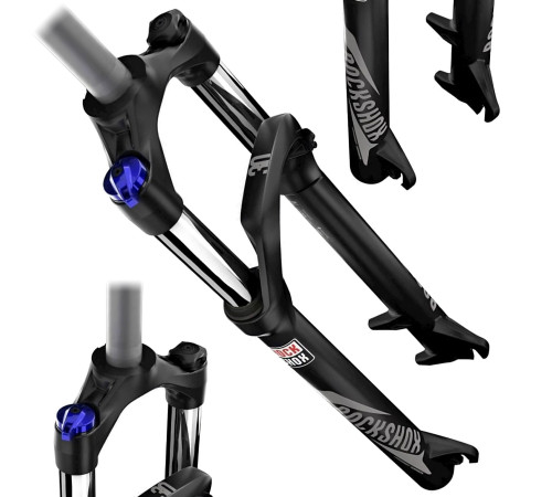 Амортизатор 26' ROCKSHOX AM FS 30S TK Q CL 100 BLK PST AL A3 Str 1 1/8'