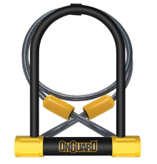 Велозамок ONGUARD Bulldog DT 8012 U-LOCK - 13 Мм 115 Мм 230 Мм - 5 Х Ключів З Кодом + Трос 10 Мм 120 См