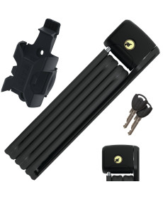 Замок велосипедний  ABUS BORDO LITE 6055K/85 BK + кріплення SH