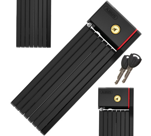 Замок велосипедний ABUS BORDO BIG UGRIP 5700/100 BK + кріплення SH Замок велосипедний ABUS BORDO BIG UGRIP 5700/100 BK + кріплення SH