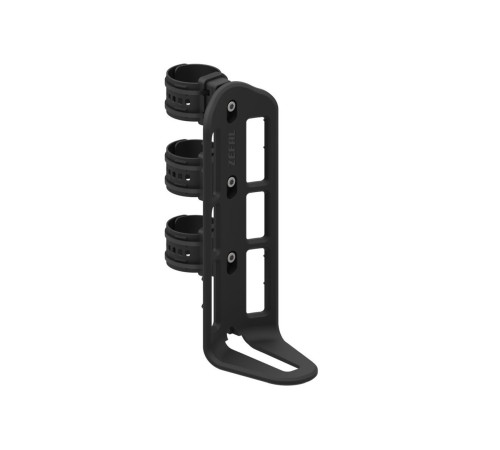 Велосумка ZEFAL BIKEPACKING FORK BAG WITH ADVENTURE FORK PACK & HOLDER - червона