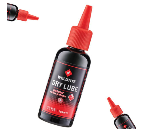 Мастило для ланцюгів WELDTITE DRY Lube з тефлоном 100мл (сухі умови) Мастило для ланцюгів WELDTITE DRY Lube з тефлоном 100мл (сухі умови)
