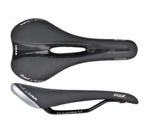 Сідло VELO PROX VL-1830 URAN D1 ZONE чорний Сідло VELO PROX VL-1830 URAN D1 ZONE чорний