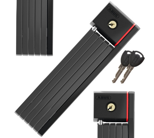 Замок велосипедний ABUS BORDO UGRIP 5700/80 BK + кріплення SH Замок велосипедний ABUS BORDO UGRIP 5700/80 BK + кріплення SH