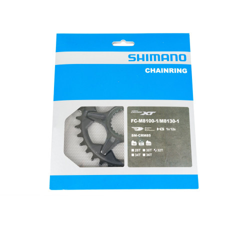 Шатун SHIMANO XT M8100 SM-CRM85 32T - чорний Шатун SHIMANO XT M8100 SM-CRM85 32T - чорний