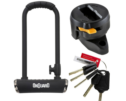 Велосипедний замок ONGUARD PitBull Mini LS 8007X X-серії U-LOCK - 14мм 90мм