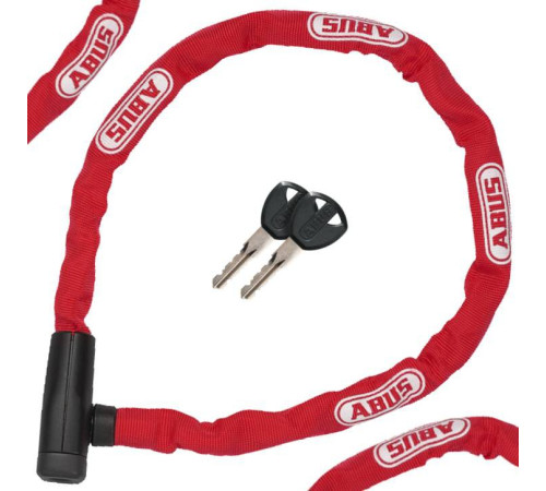 Велосипедний замок ABUS Steel-O-Chain 5805K/75 - червоний Велосипедний замок ABUS Steel-O-Chain 5805K/75 - червоний