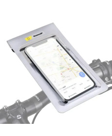 Чохол для телефона на кермо Rhinowalk Bike Phone 7 SK300, сріблястий