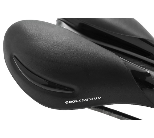 Сідло для велосипеда SELLE ROYAL RESPIRO SOFT ATHLETIC 45 градусів. гель + еластомери унісекс