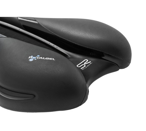 Сідло для велосипеда SELLE ROYAL RESPIRO SOFT ATHLETIC 45 градусів. гель + еластомери унісекс