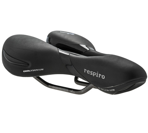 Сідло для велосипеда SELLE ROYAL RESPIRO SOFT ATHLETIC 45 градусів. гель + еластомери унісекс