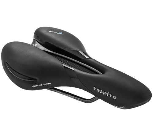 Сідло для велосипеда SELLE ROYAL RESPIRO SOFT ATHLETIC 45 градусів. гель + еластомери унісекс