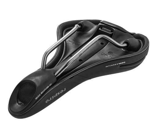 Сідло для велосипеда SELLE ROYAL RESPIRO SOFT ATHLETIC 45 градусів. гель + еластомери унісекс