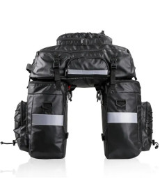 Велобаул 3-в-1 Rhinowalk Transformer X21606 65 л, чорний