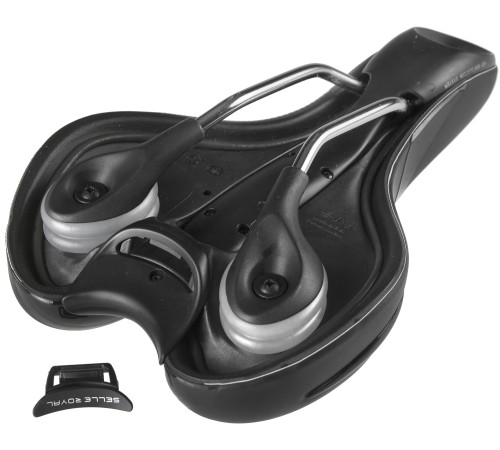 Сідло SELLE ROYAL RESPIRO SOFT MODERATE 60 град гель + еластомери чоловічі