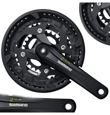 Шатун  p+l 48x36x26/175мм SHIMANO FC-T4010 Alivio - чорний